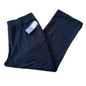 NWT CJ Banks Charcoal Gray Straight Leg Casual Pants/Leggings Size 3X